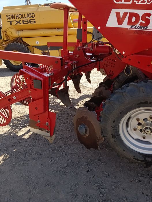 Grimme GL410 + Brona wirowa