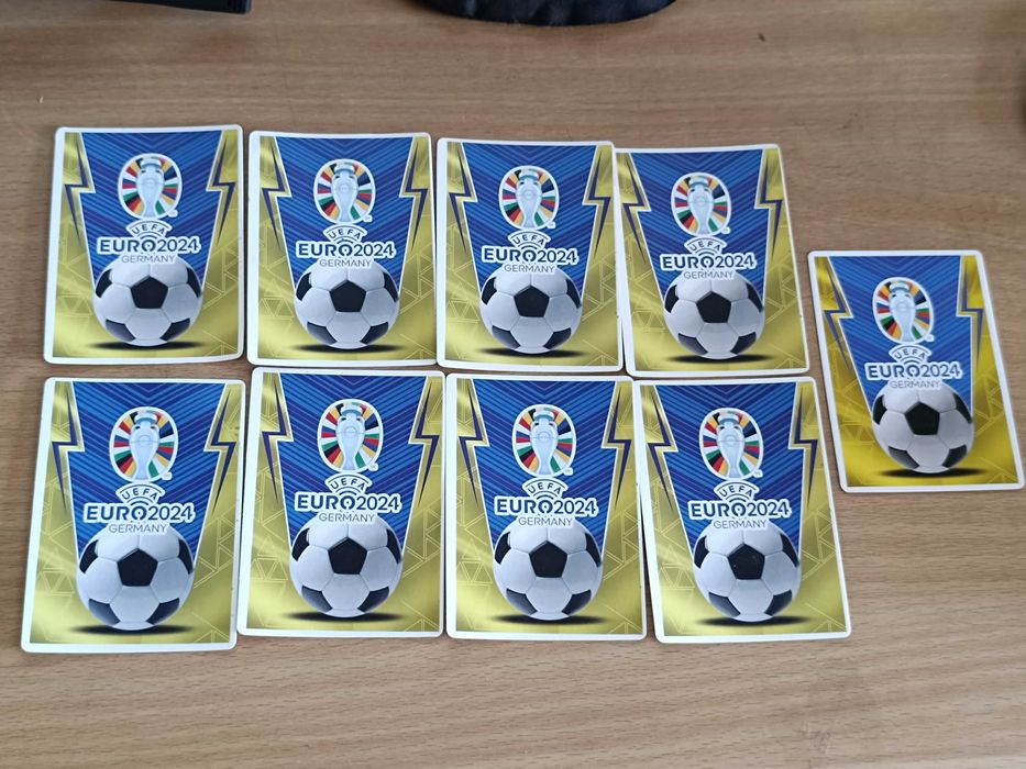 9 cartões UEFA Euro 2024 Alemanha