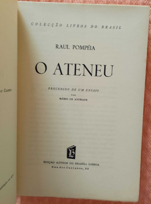 O ateneu, Raul Pompéia