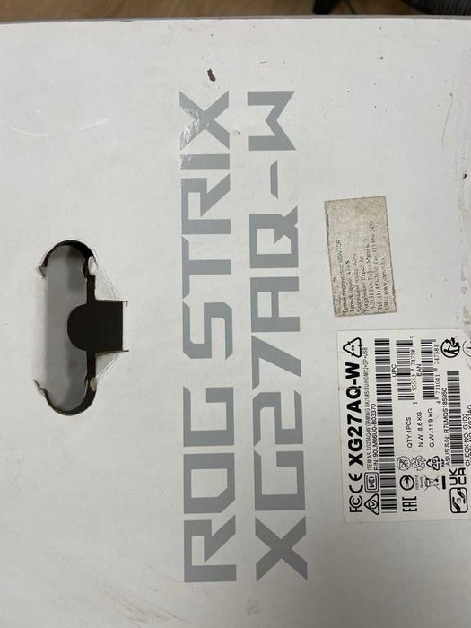 Monitor Asus ROG Strix XG27AQ-W NOWY!!!