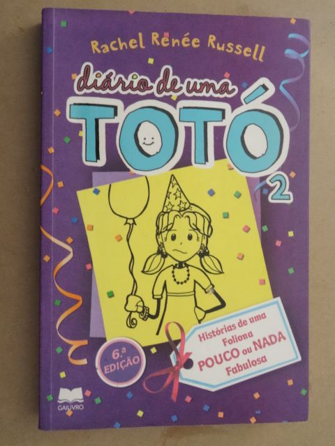 Diário de Uma Totó de Rachel Renée Russell - Vários Livros