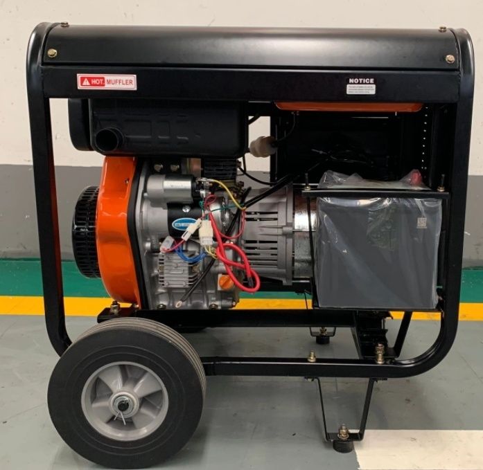 Agregat prądotwórczy  generator prądu 5 kW VÖGLER 1 Phase+ ATS Pluge