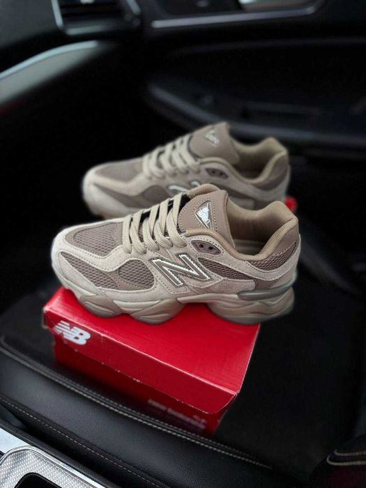 New Balance 9060 Brown Кросівки Нью Беленси жіночі коричневі
