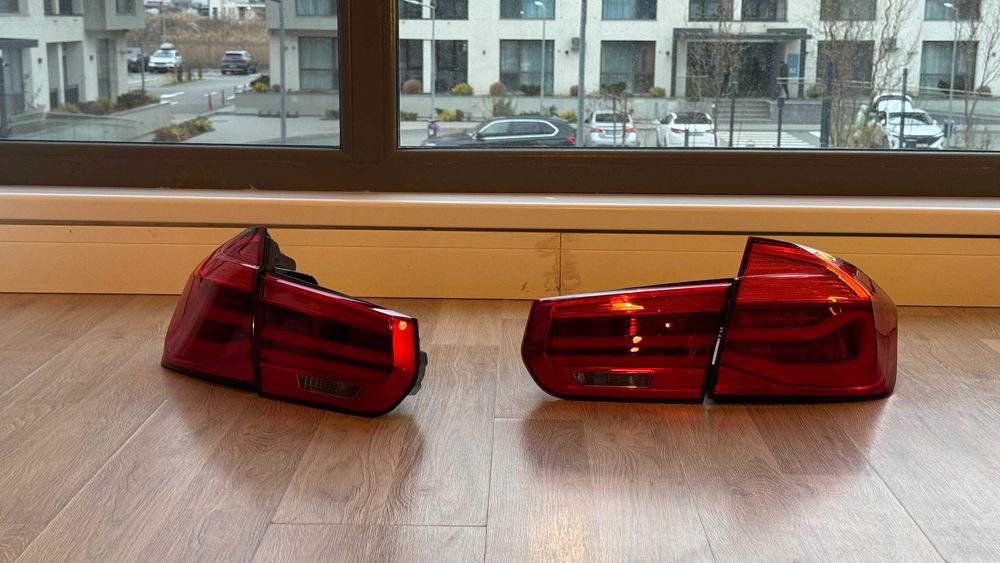 Задні фари стопи BMW F30/F80 (червоні/чорні) / Задние фонари стопы