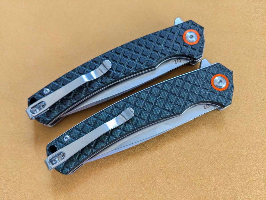 Нож TunaFire GT964. micarta. D2 steel. складной нож. ніж складний