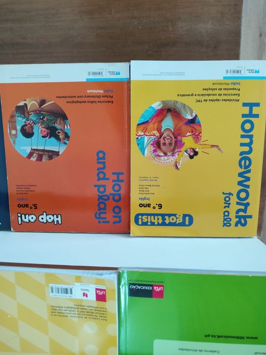 Livros de fichas 6 Ano