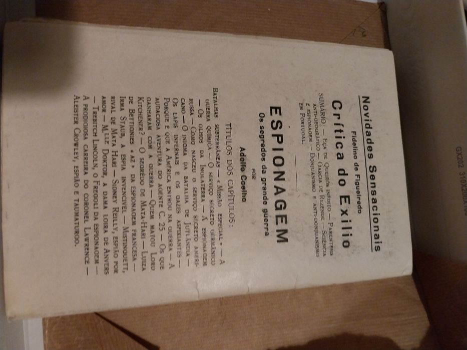 Livro Marechal Gomes da Costa,  MEMÓRIAS, 1a Edição,  1930