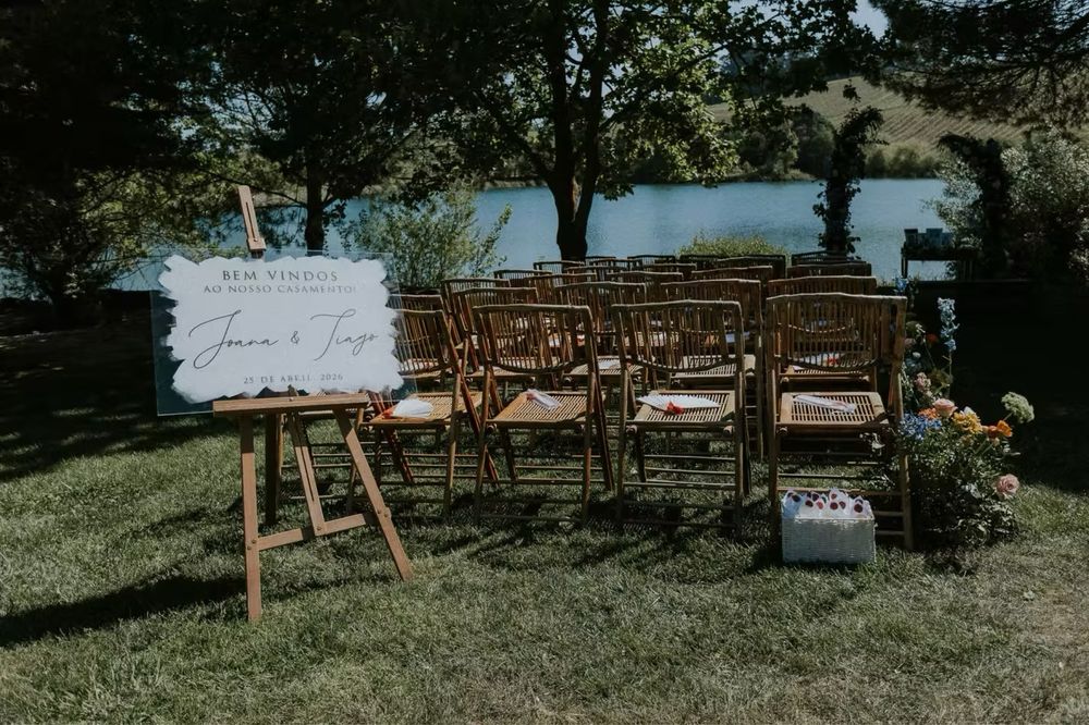 Placa casamento acrilico