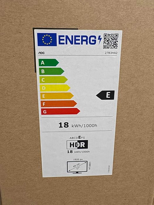 Monitor AOC 27B3HA2 (27'' - 1 ms - FHD - 100Hz)