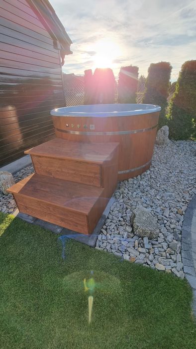 Jacuzzi ogrodowe balia wanna spa