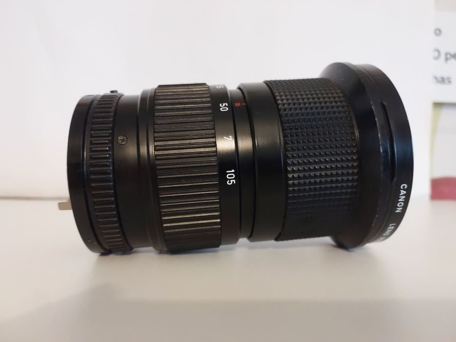 Lente Canon FD 35-105mm f/3.5 (para reparação)