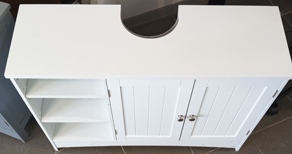 Biała szafka pod zlew 90cm