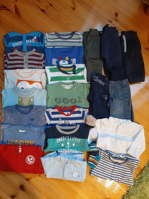 Ubranka chłopięce PAKA rozm. 56-62