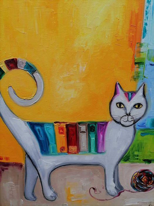 Obraz olejny, Ewa Boińska, 50/40, certyfikat