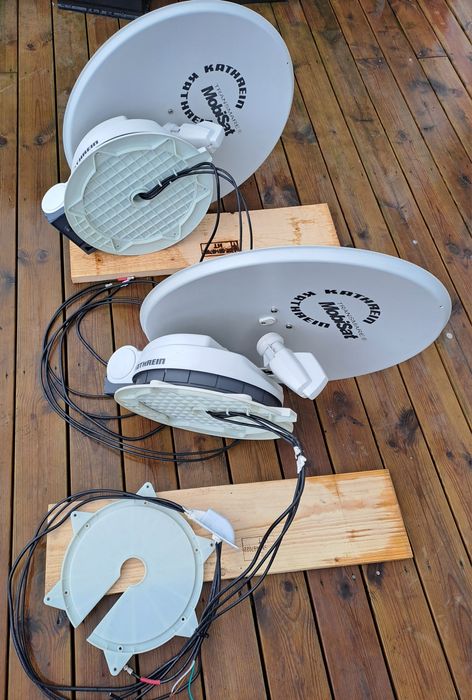 Obrotowa antena samochodowa Kathrein HDP750, camper, satelita