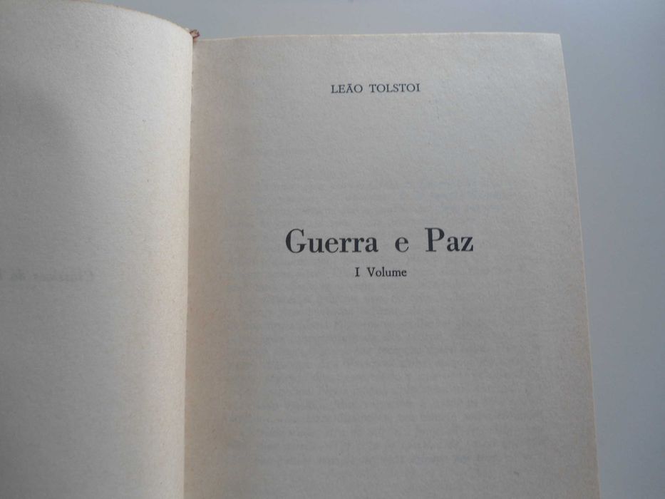 Guerra e Paz por Leão Tolstoi