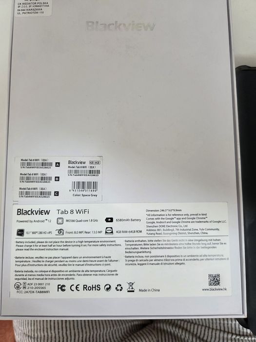 Tablet Blackview 8