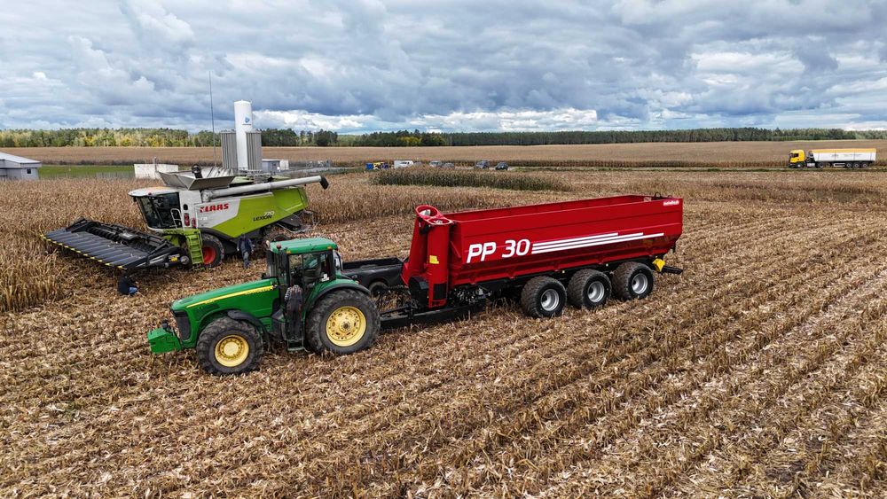 Przyczepa przeładowcza wóz przeładowczy METALTECH PP 30 | 30 ton 44 m3