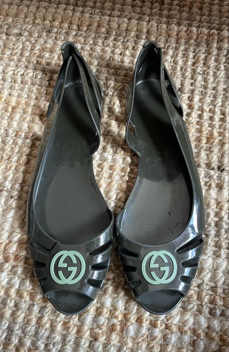 Gucci jelly flat baleriny 38