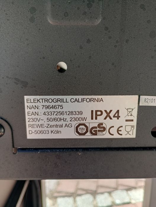 Gril elektryczny california