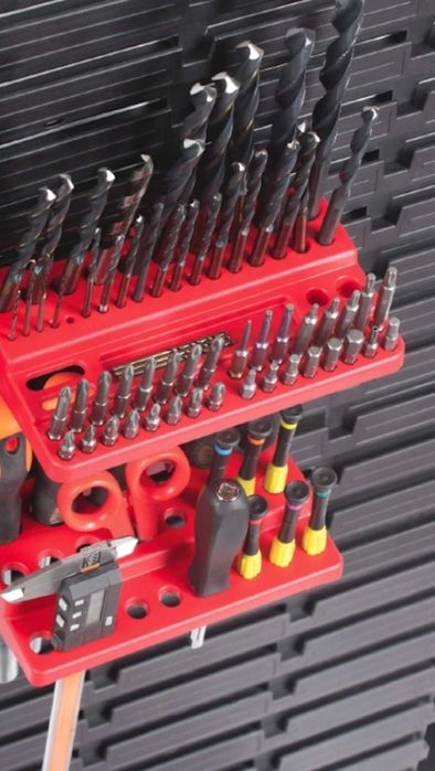 Mocna XXL Ścianka Tablica Narzędziowa Do Warsztatu + Gratis Kuwety