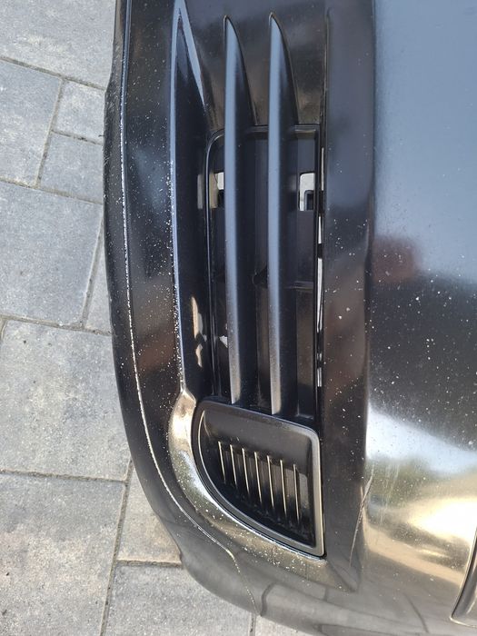 Audi a3 8p zderzak 03-05 przod przedni  czarny  lz9w mały grill