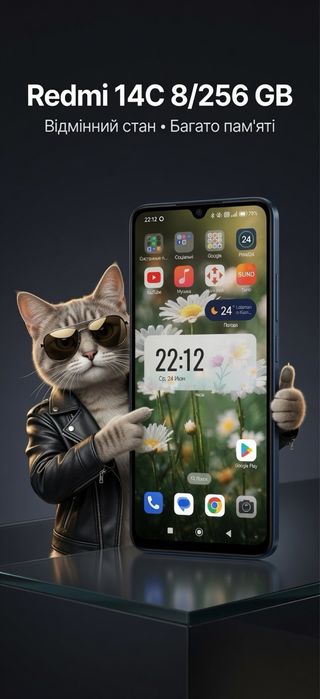 Смартфон Xiaomi Redmi 14C 8/256GB  NFC Europe