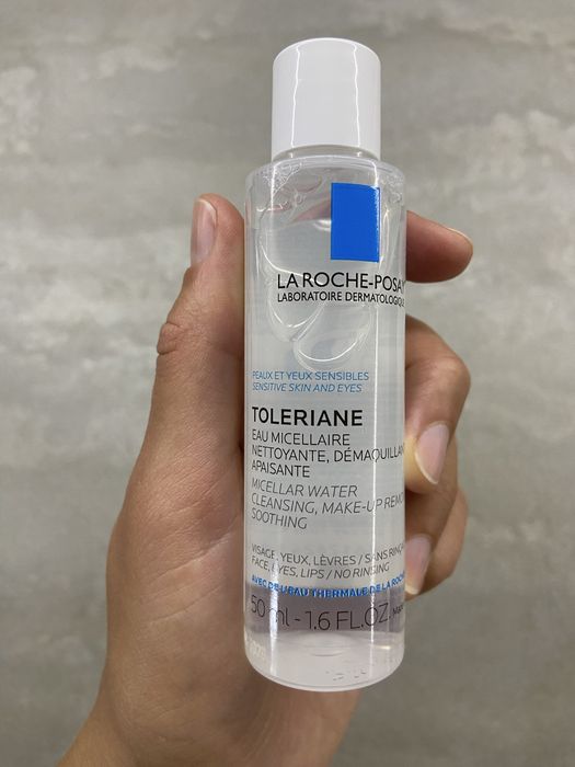 Міцелярна вода для чутливої шкіри обличчя La Roche-Posay Toleriane 50 мл