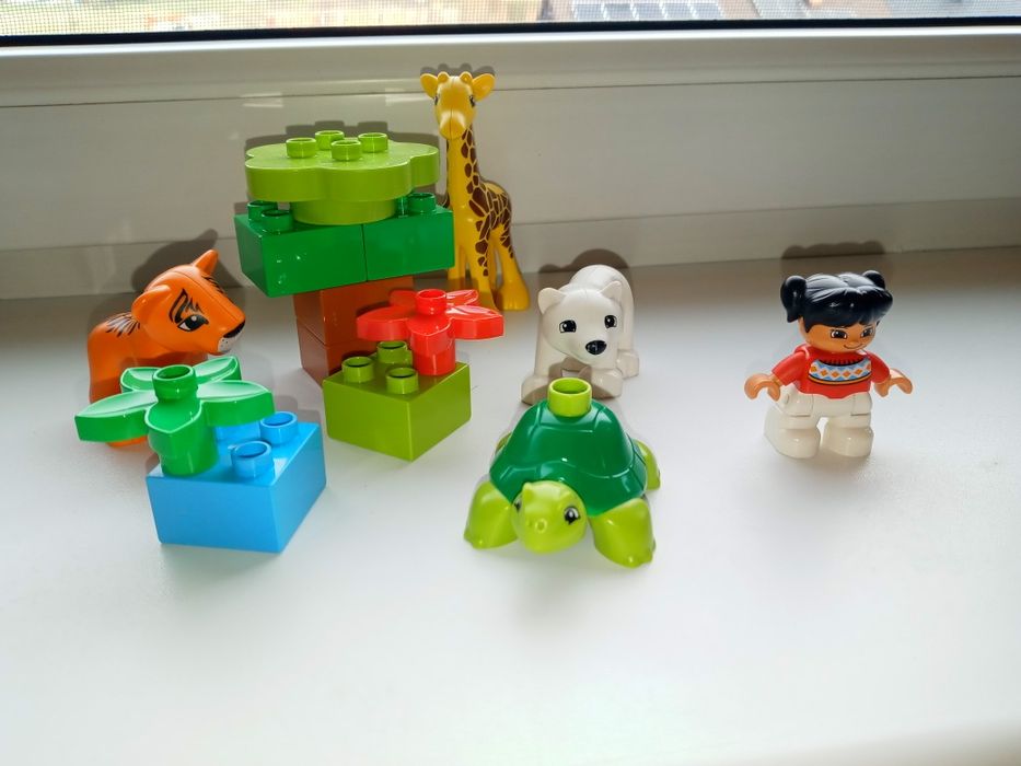 Zwierzątka Lego duplo 10801