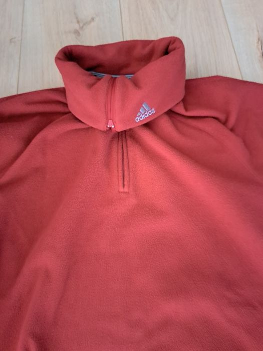 Bluza polarowa na krótki zamek marki  Adidas