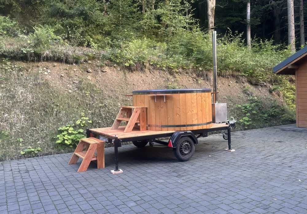 Mobilna balia, balia na przyczepce