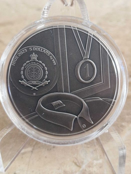 Sprzedam srebrne monety super premium Lewandowski "DROGA DO MARZEŃ"