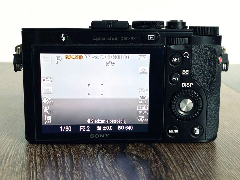 Aparat Sony RX-1 / DSC-RX1