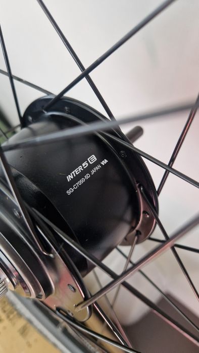 Nowe koło tylne ebike Shimano steps Nexus Di2  cs7050 5 disc