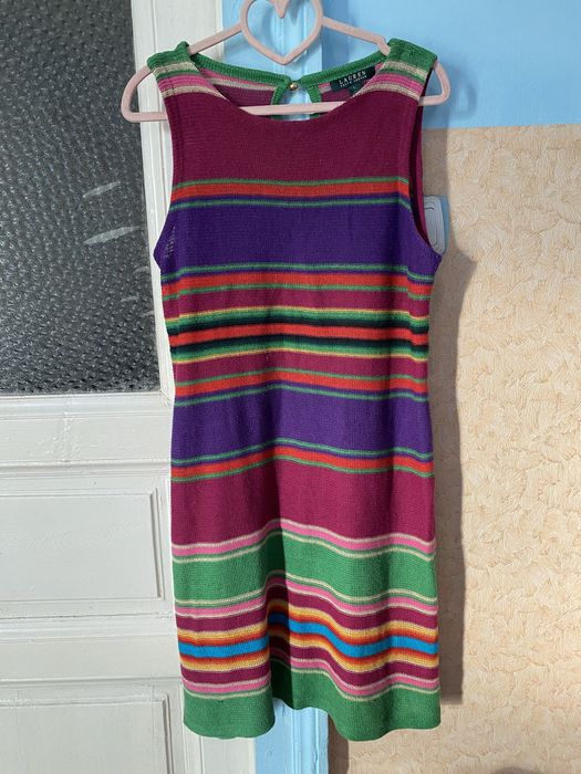 Сукня RALPH LAUREN 48 L оригінал лен бавовна дуже красива
