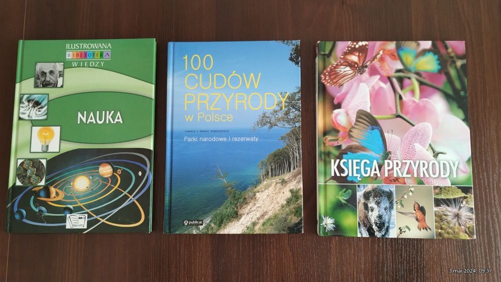 Książki edukacyjne dla dzieci - komplet