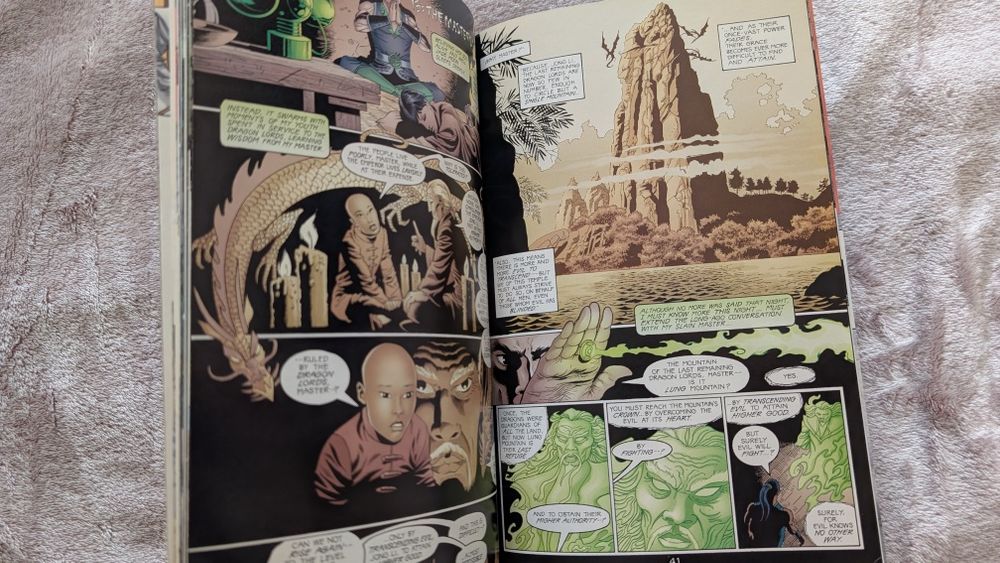 Комикс Green Lantern dragon lord журнал DC comics зелёный фонарь