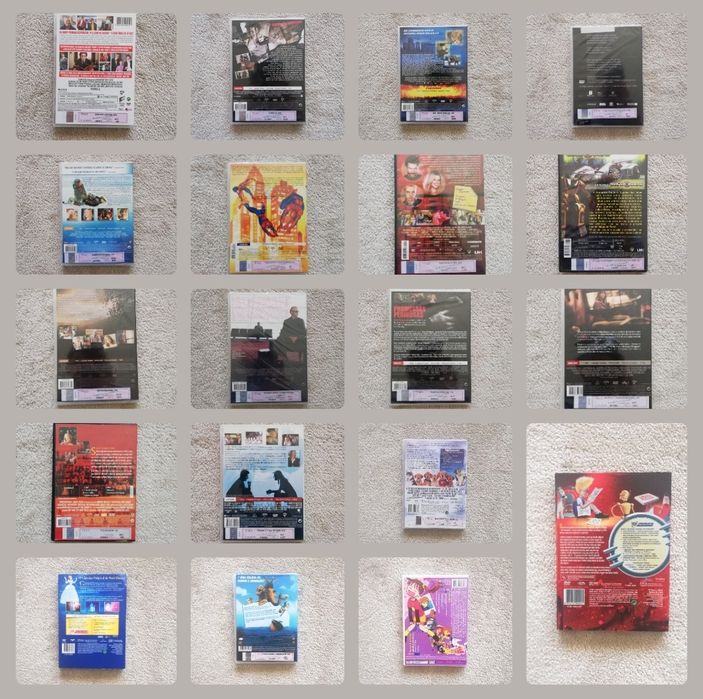 19 filmes em formato DVD (preço do lote)
