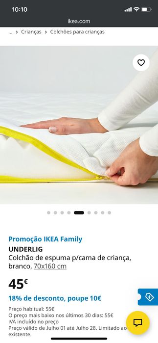 Cama criança IKEA