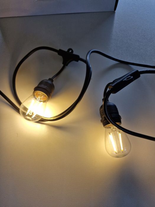 Girlanda ogrodowa 10m z żarówkami LED