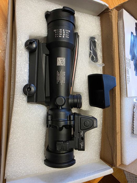 Mira telescópica trijicon acog 3.5x35