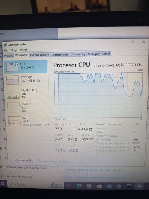 Laptop Fujitsu LIFEBOOK U772
