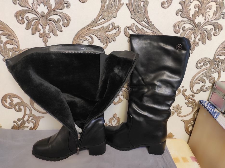 Сапоги зима 41 розмір.