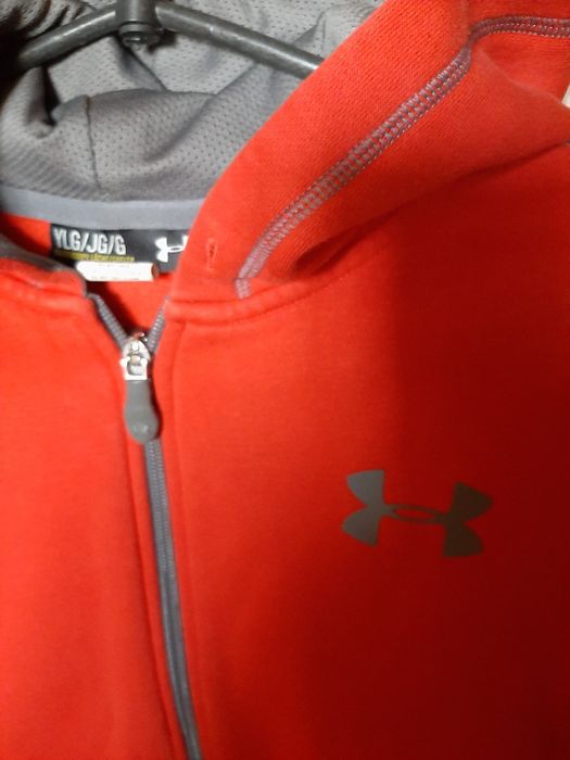 Толстовка з капюшоном Under Armour червона/ красная