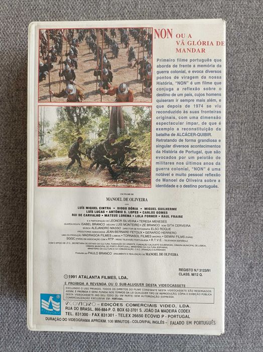 Non, ou A Vã Glória de Mandar - Vhs