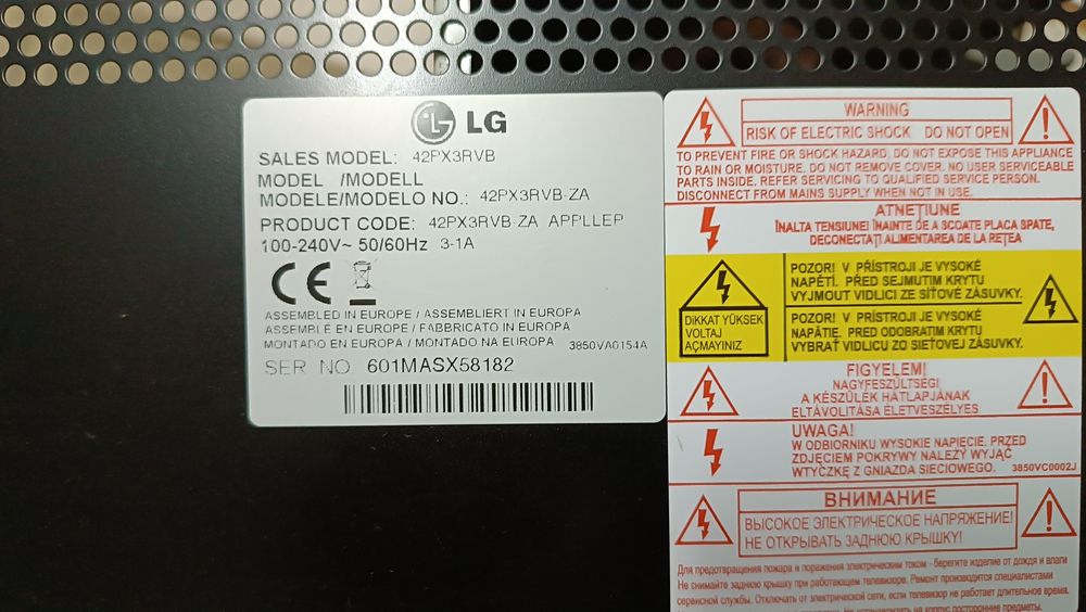 Tv Lg 42 para peças