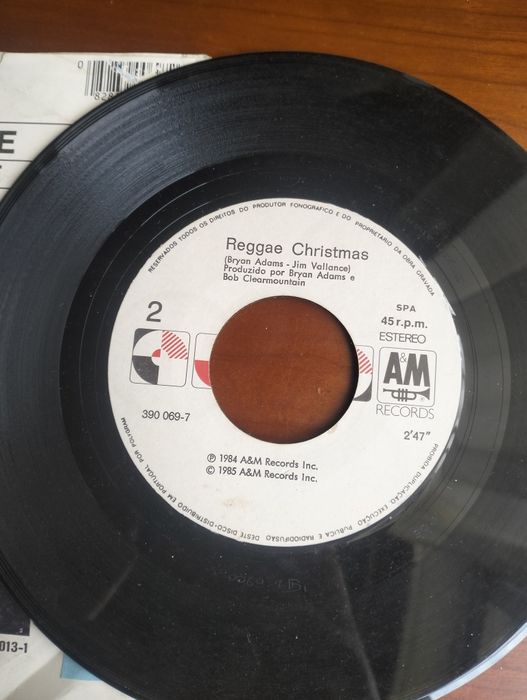 Disco de vinil single Bryan Adams
