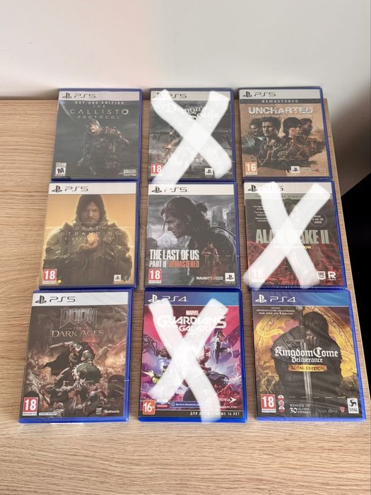 Ігри ps4-ps5 delux special  steelbook games