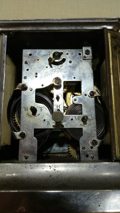 Vintage Winding Clock in Working Condition64552638531842122