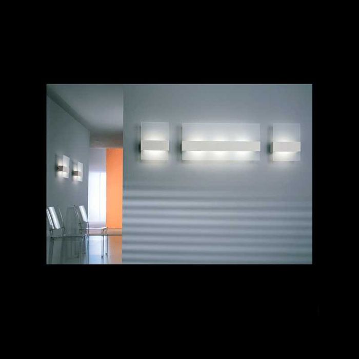 Aplique ITA 25 Inox V.Transparente da Oty Light (Original e Novo)